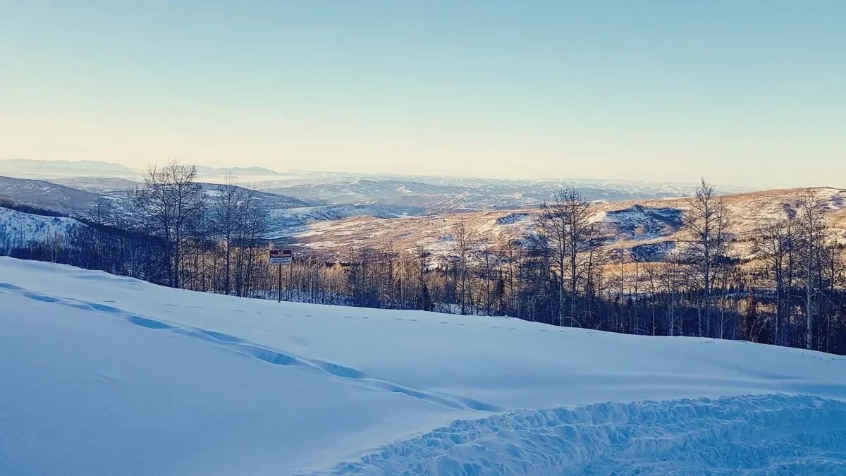 esquiando em park city