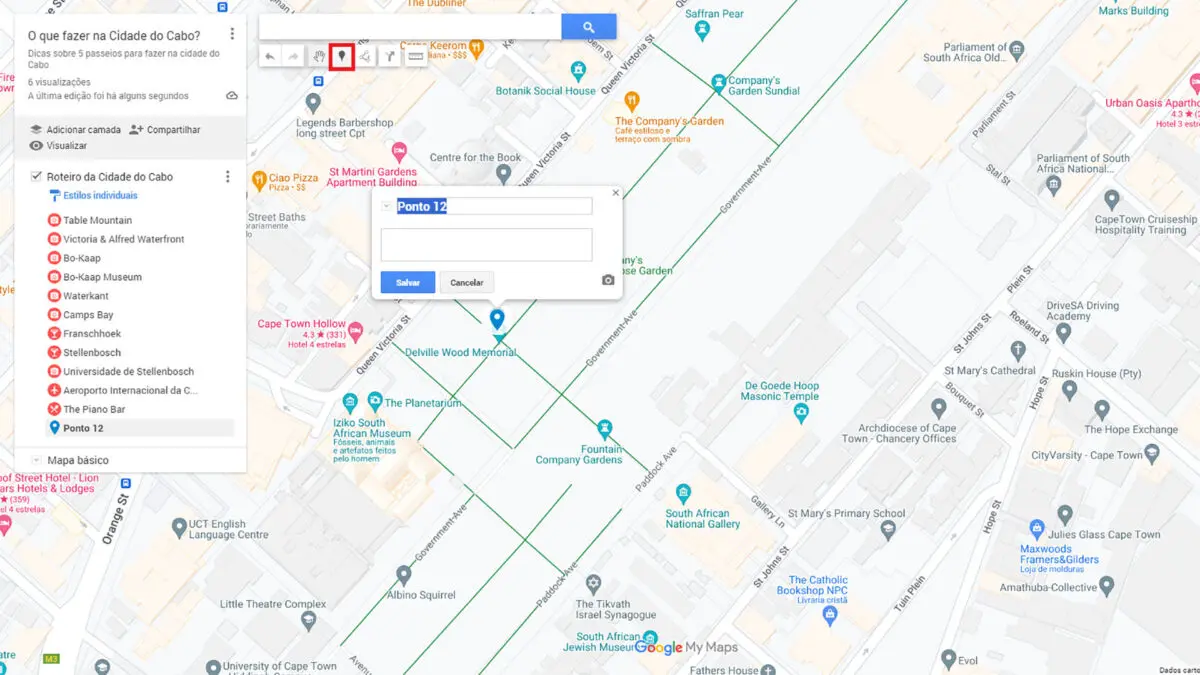 Como fazer roteiros de viagem com o Google Maps 5