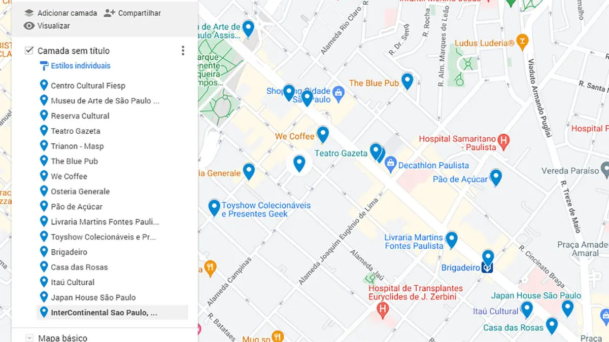 Como fazer roteiros de viagem com o Google Maps 8