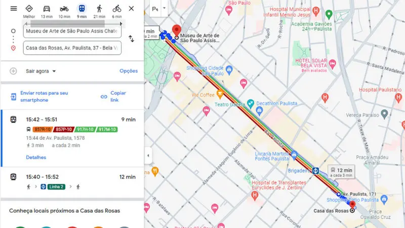 Como fazer roteiros de viagem com o Google Maps 16