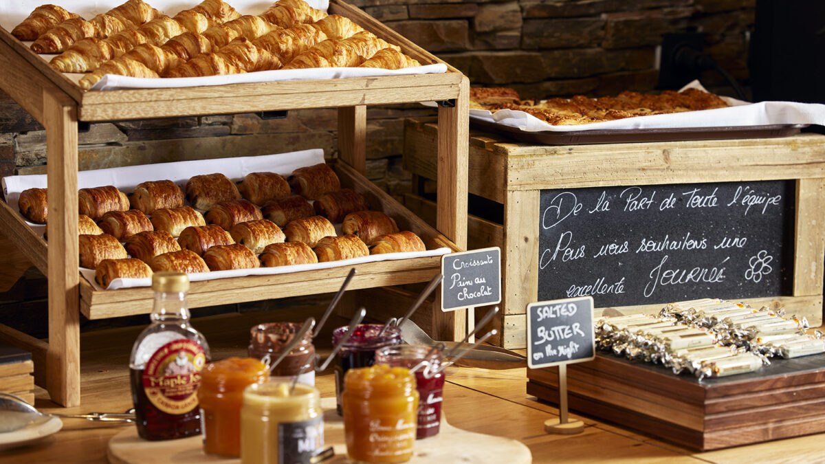 L'Arboisie Hotel Megève: café da manhã