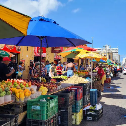 mercado municipal de Aracaju - ótimo para comprar comidas típicas de sergipe