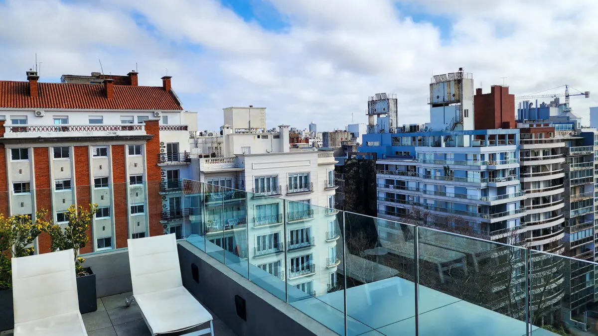 vista do rooftop do Soro Hotel