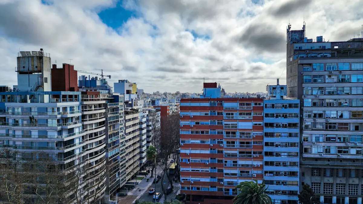 Montevidéu vista do alto