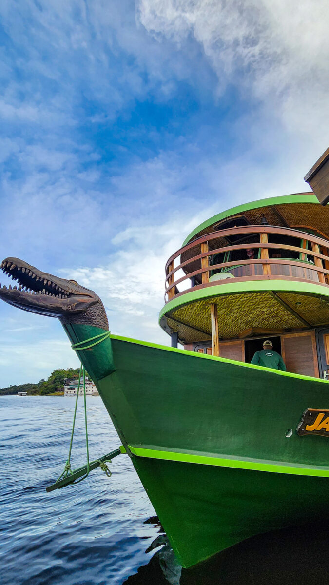 Expedição Kattere - viagem de barco pela Amazônia - barco