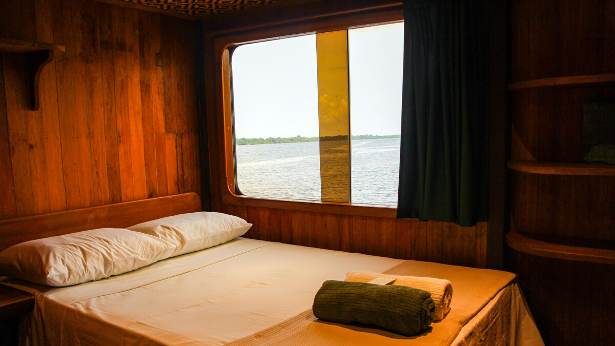 Expedição Kattere - viagem de barco pela Amazônia - quartos