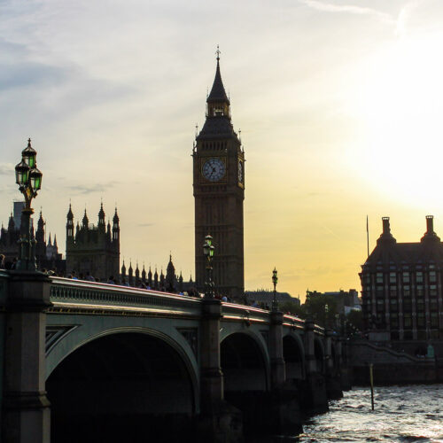 Visitando o Big Ben em Londres - Inglaterra