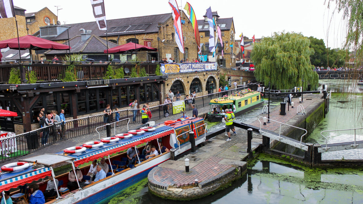 Passeio diferente por Londres: Little Venice e Camdem Market