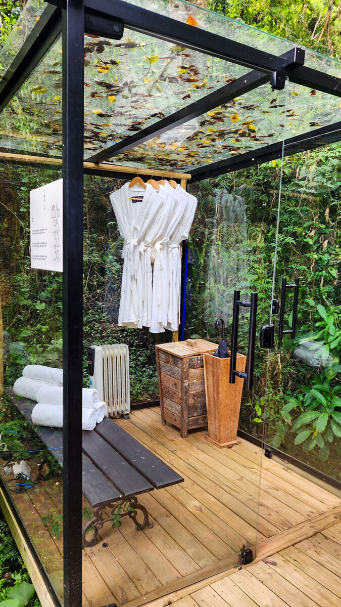 Onde ficar em Campos do Jordão: Ort Hotel, charme e muita personalidade 10 Onde ficar em Campos? ORT Hotel em Campos do Jordão, um dos melhores hotéis do Brasil - sauna